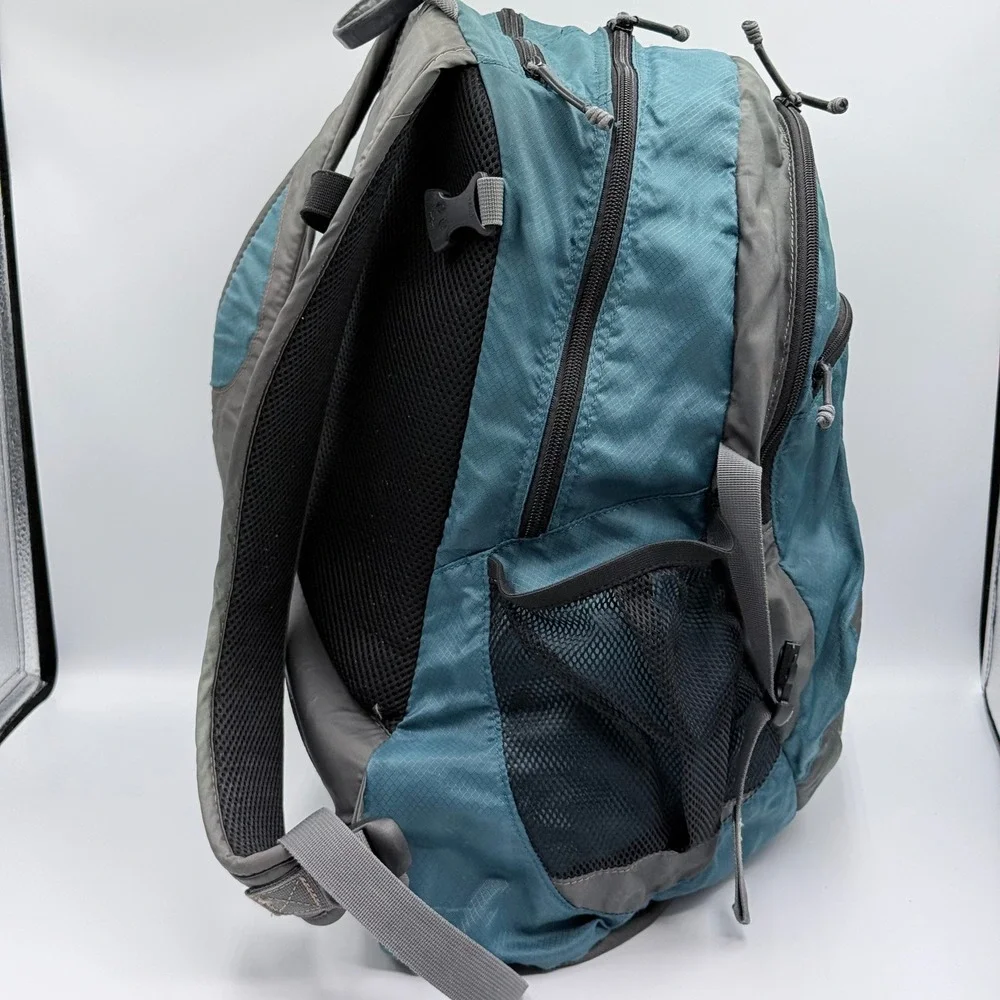 Kelty Reverb Backpack Blue Grey Ripstop Hiking Daypack Outdoor Travel Bag